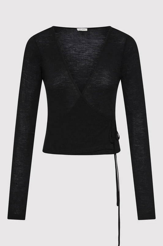 Baby Wool Wrap Top
