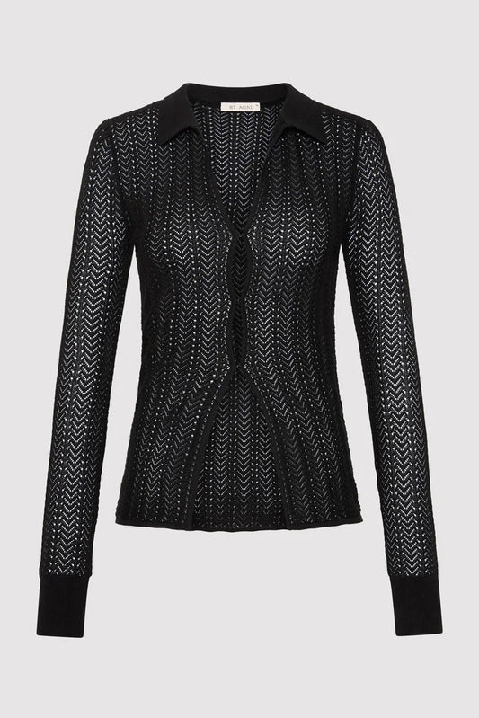 Textured Knit Shirt