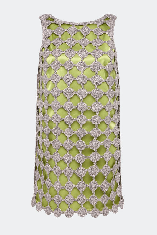 Sina Crochet Mini Dress