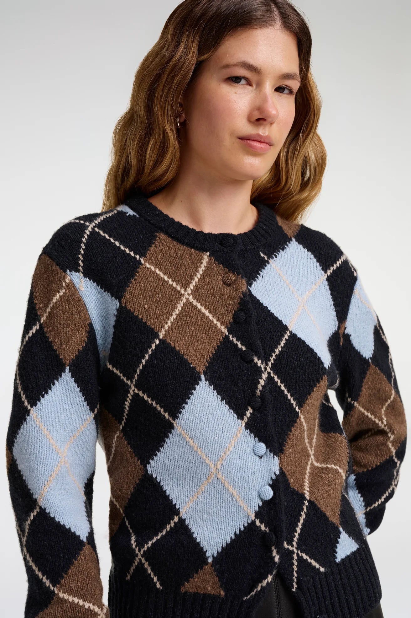 Skyler Cardigan, Sky Blue Combo