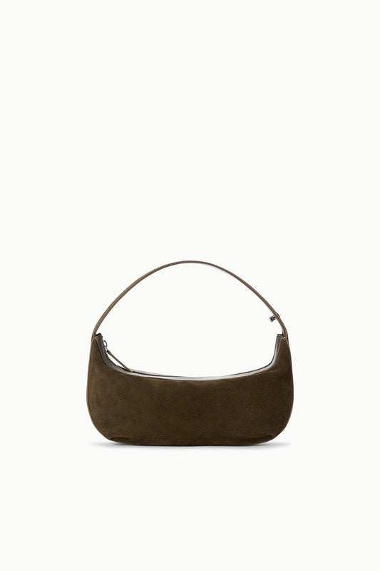 Demy Shoulder Bag, Truffle Suede