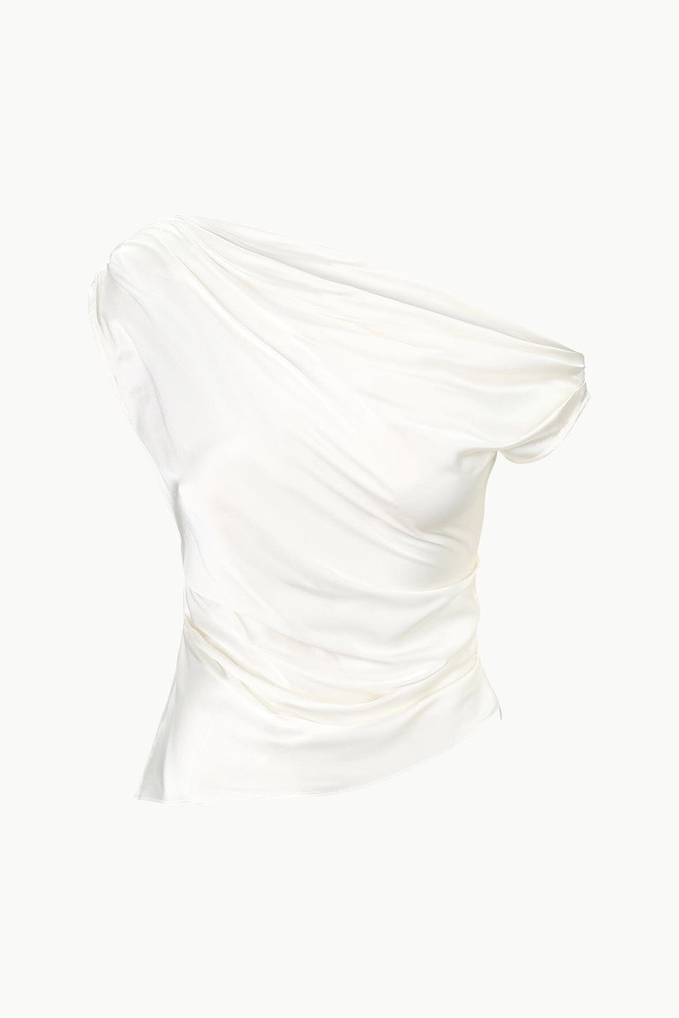 Phare Silk Top, Ivory