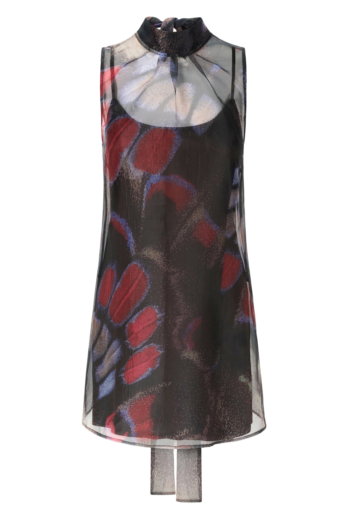 Albee Mini Dress, Butterfly Fuchsia