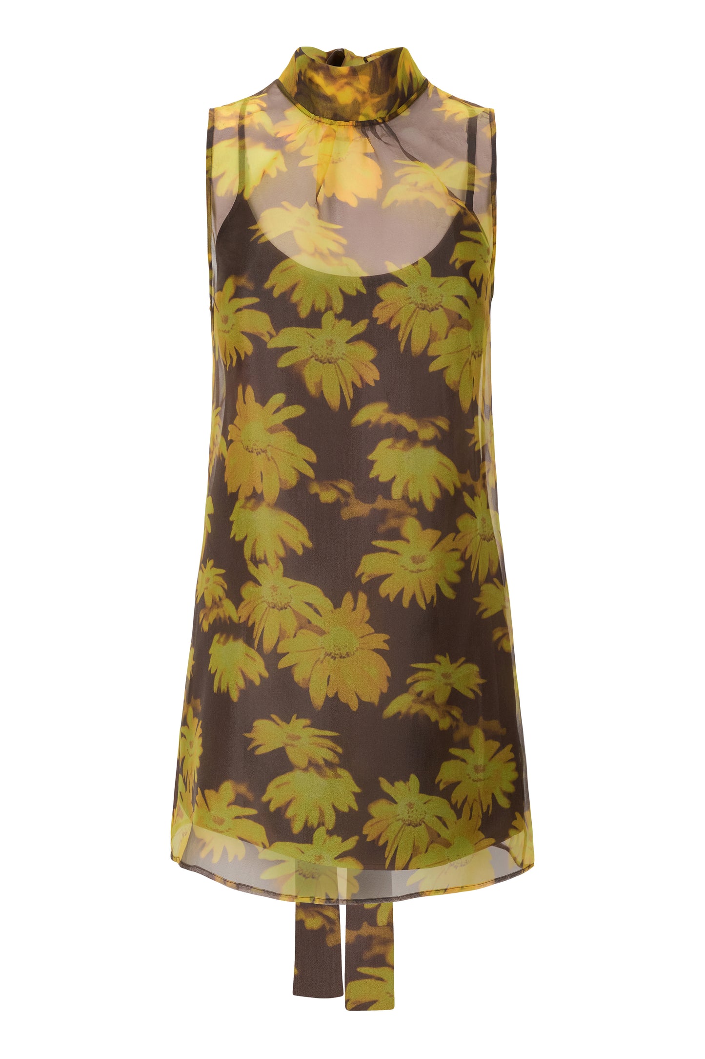 Albee Mini Dress, Golden Daisy