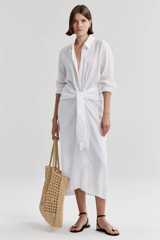 Mila Dress, White