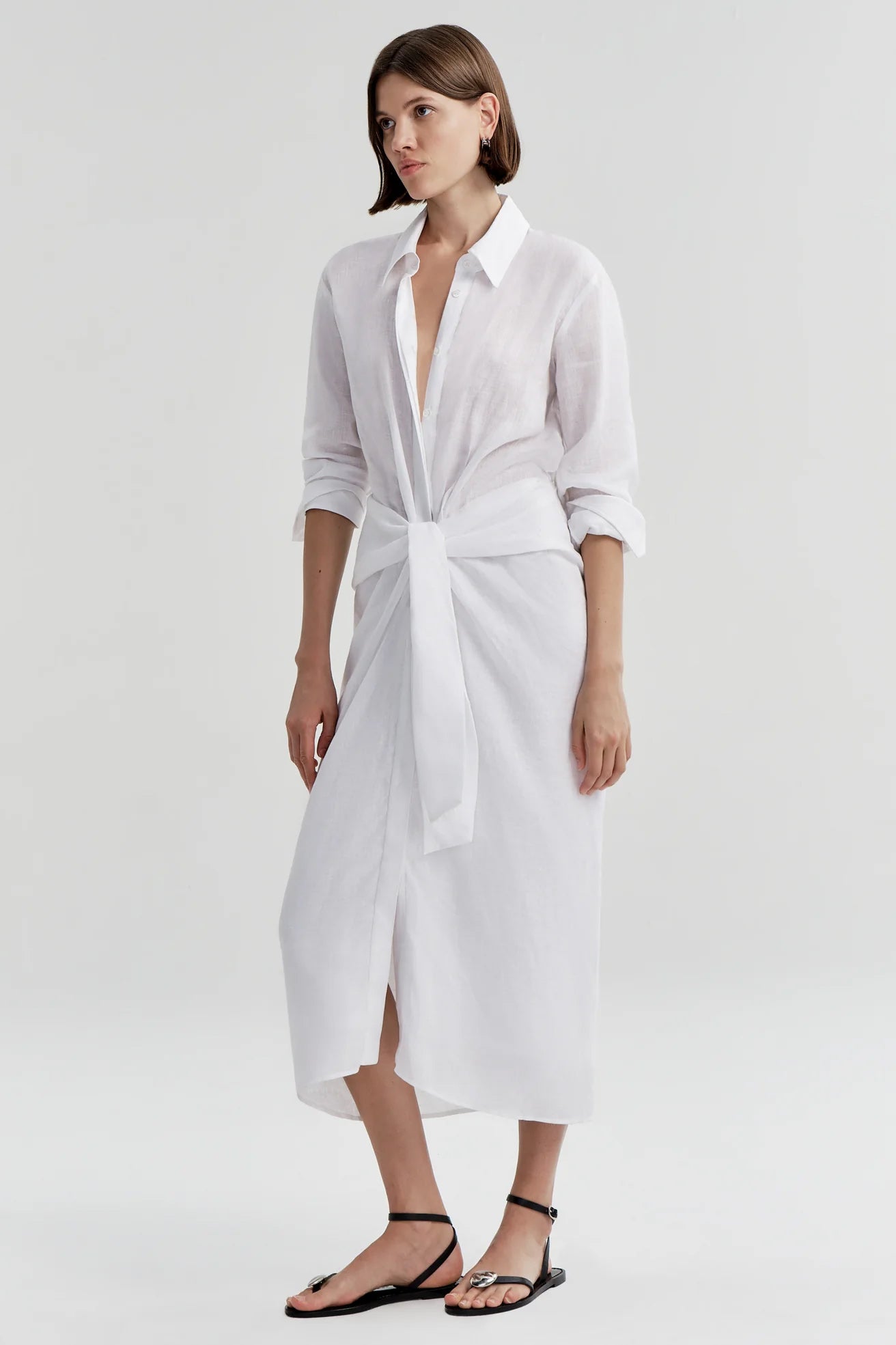 Mila Dress, White