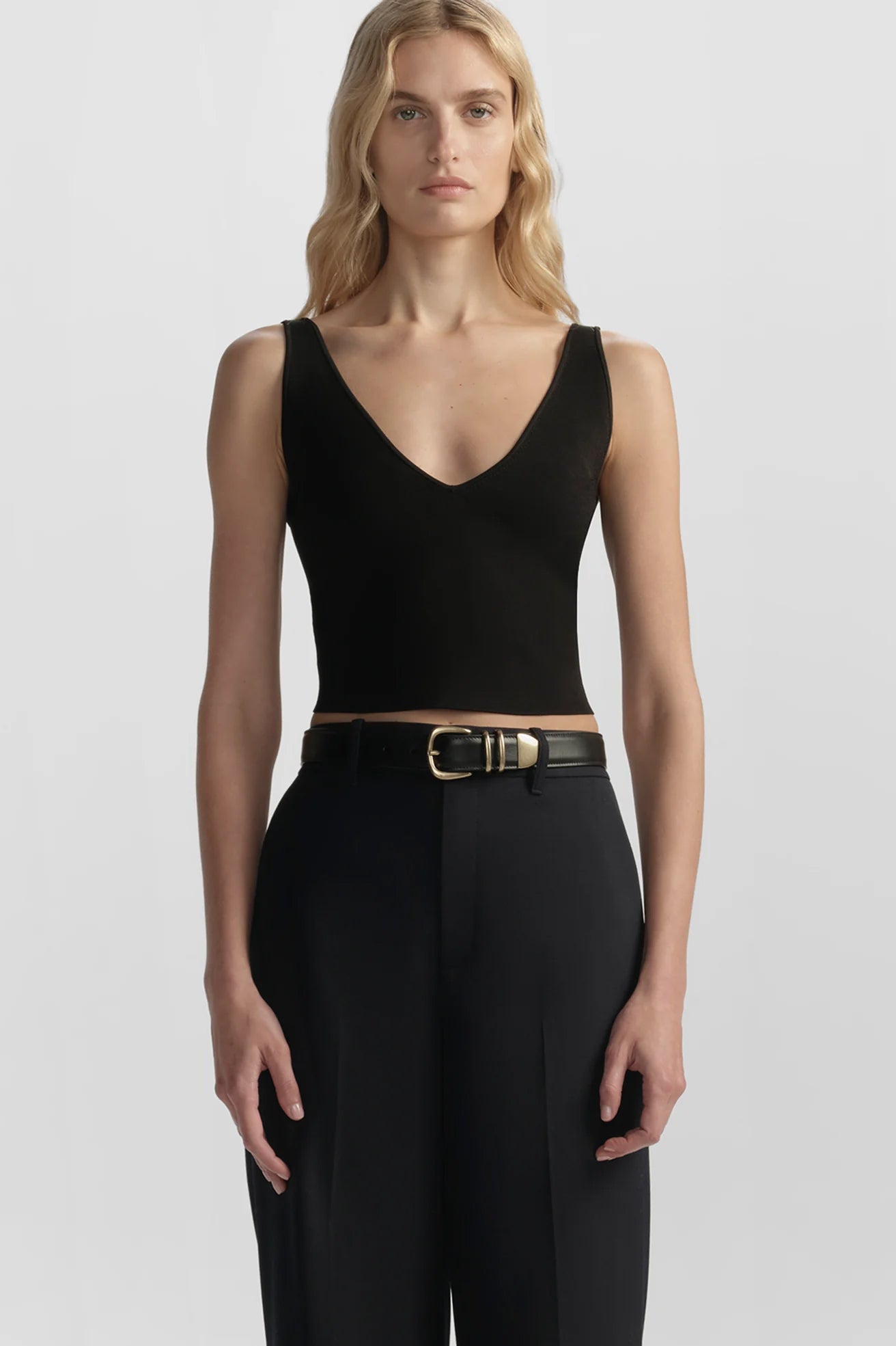 Ani Compact Knit Top
