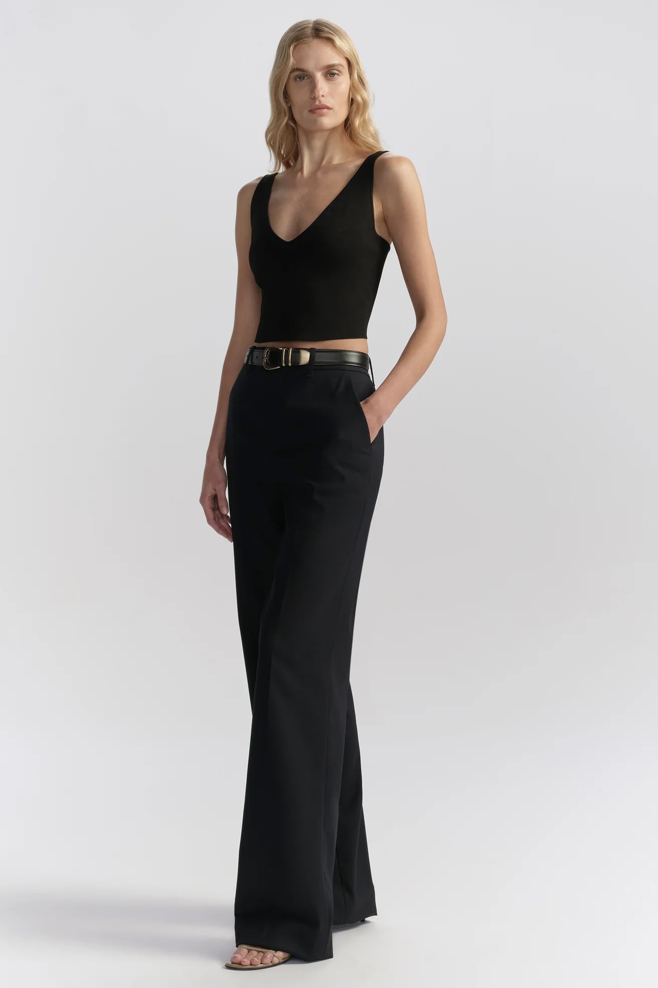 Ani Compact Knit Top