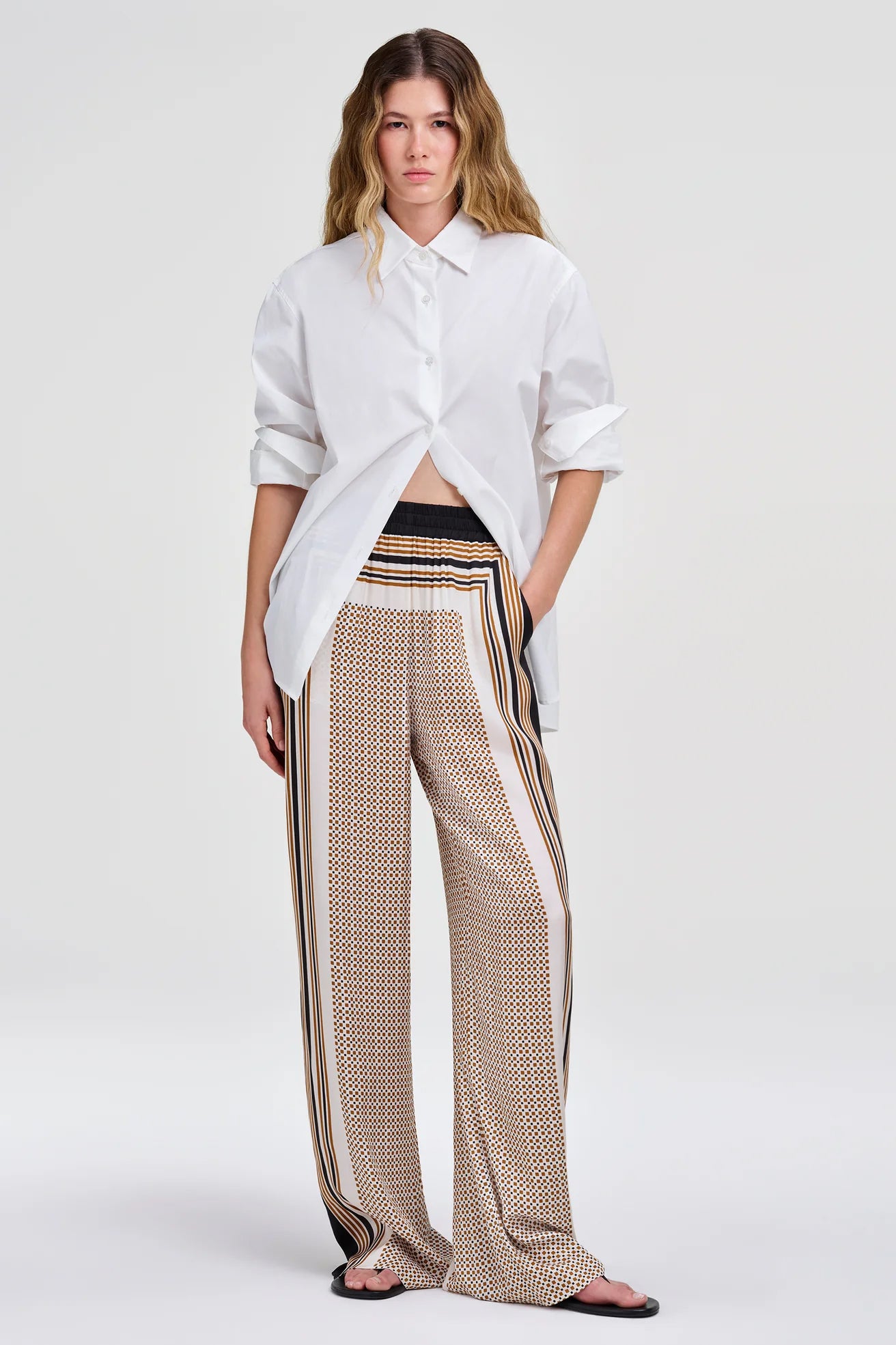Tyler Scarf Print Pant