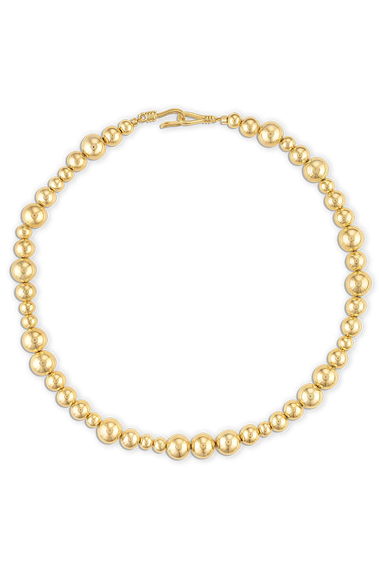 Mixed Big Ball Necklace