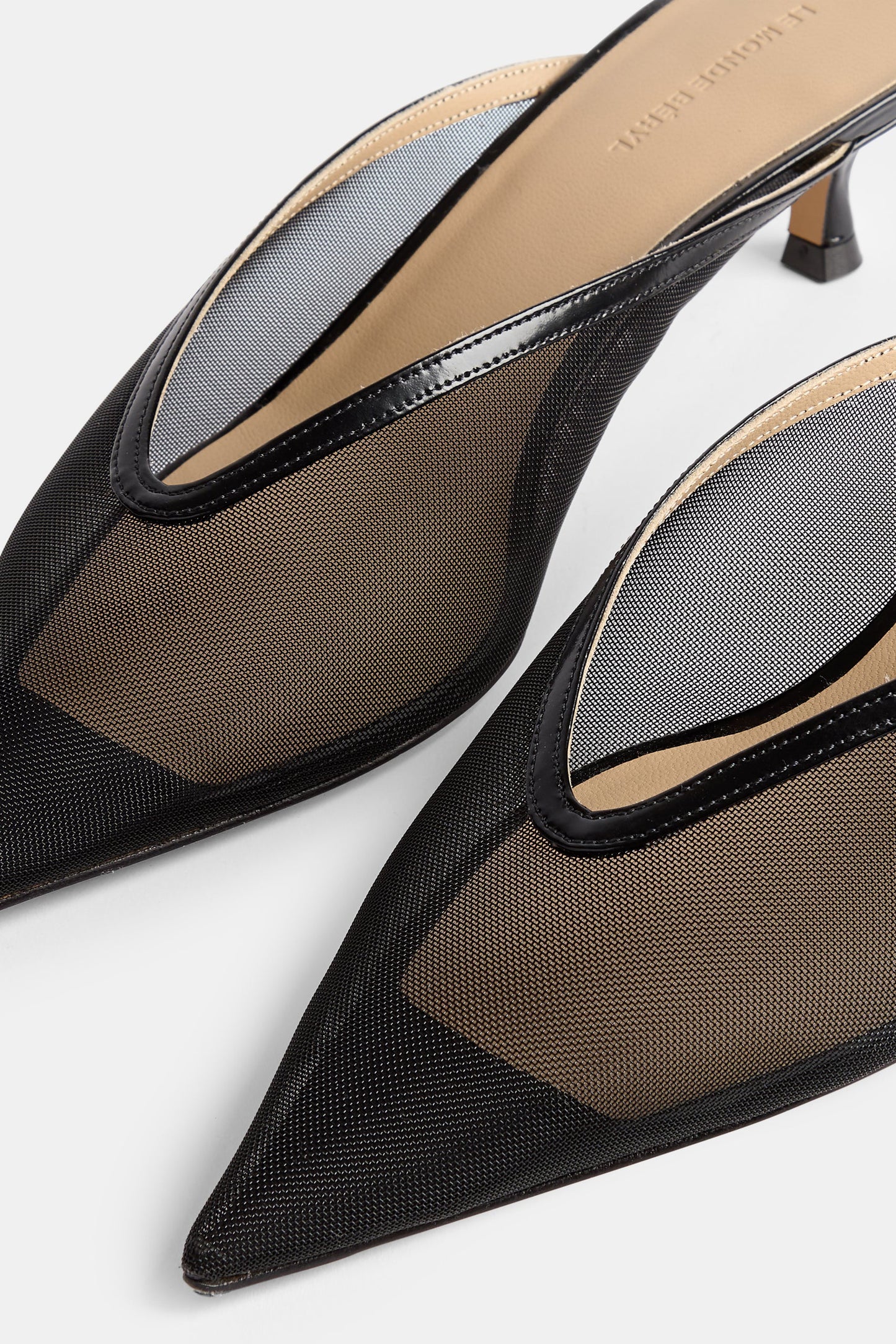 Venetian Kitten Mule