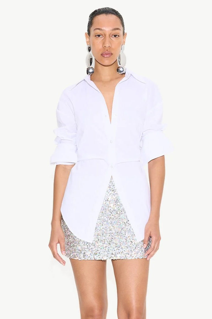 Loch Poplin Button Up