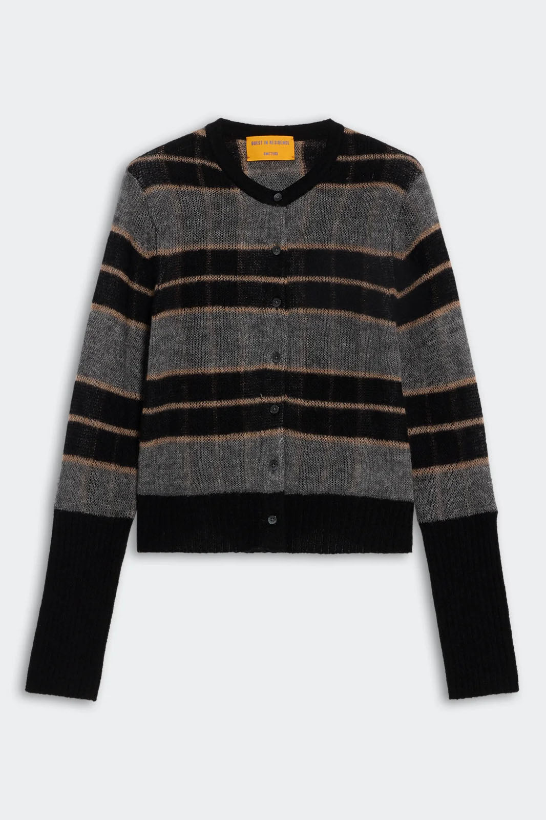 Shadow Plaid Cardigan