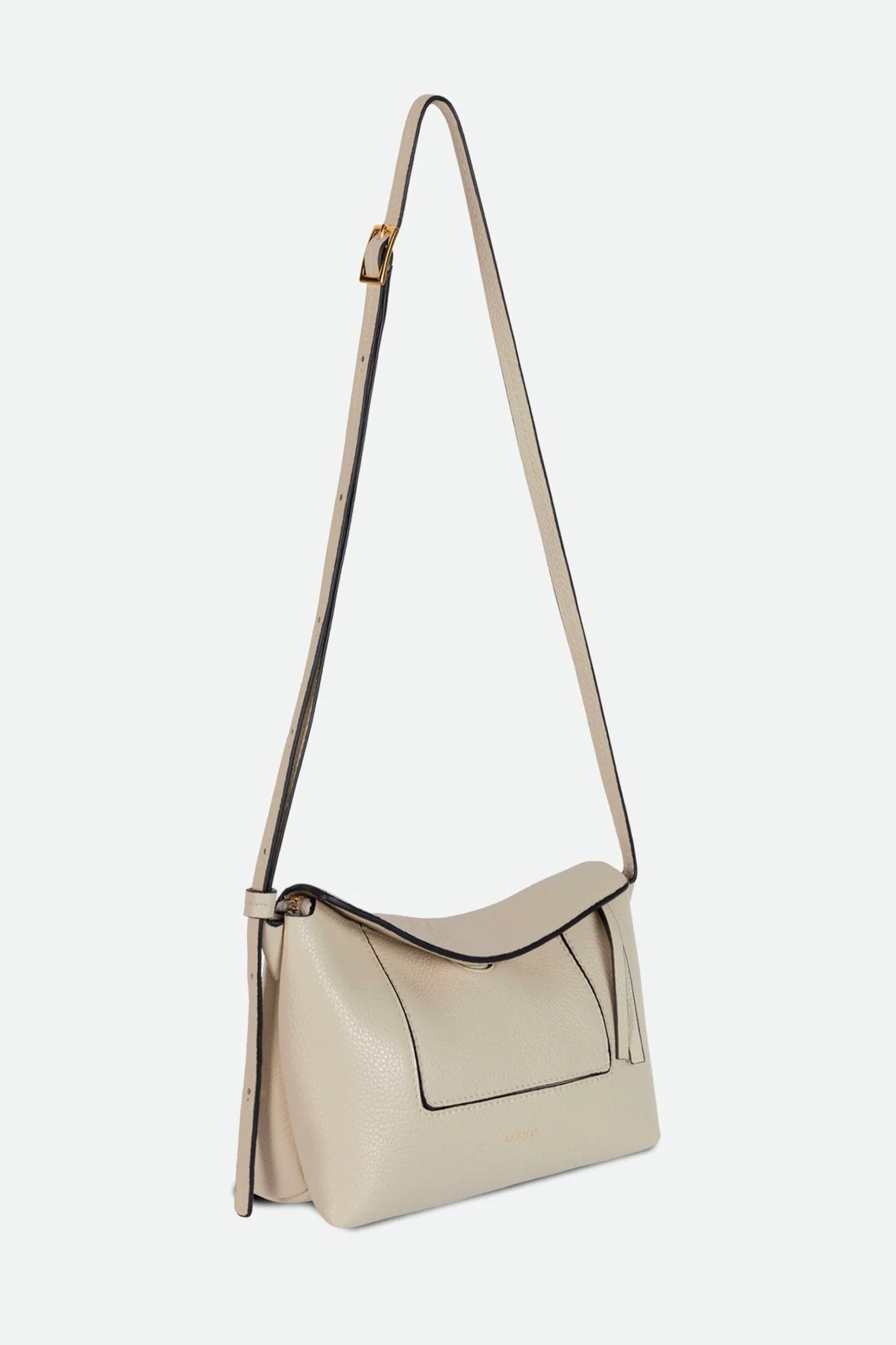 Penelope Slouch Mini Bag, Beige Crust