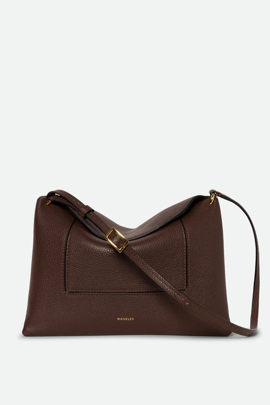 Penelope Slouch Bag, Coffee Crust