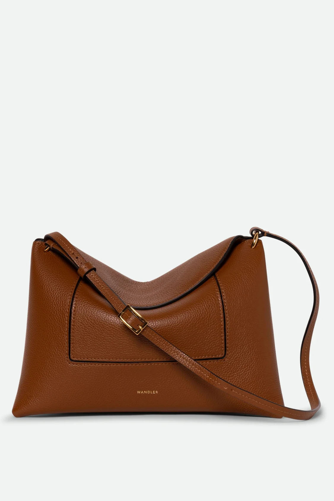 Penelope Slouch Bag, Tan Crust