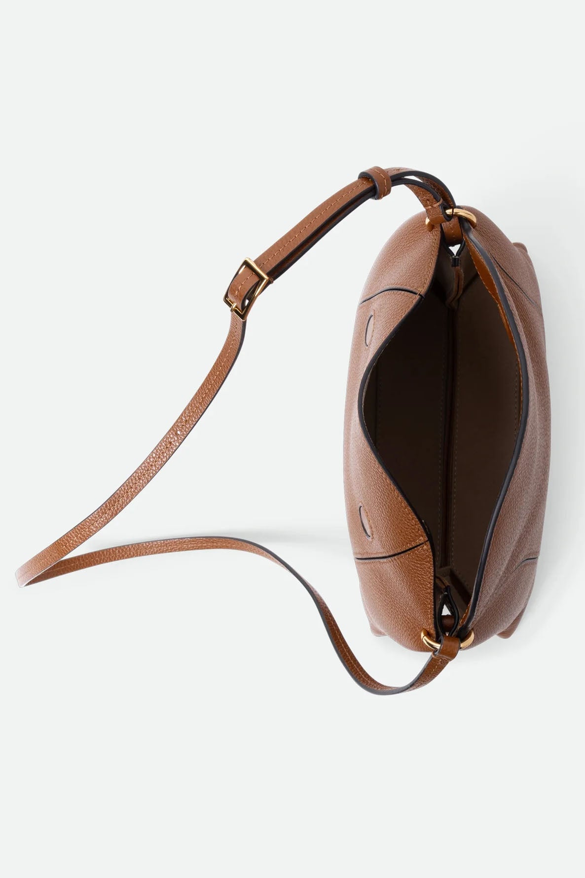 Penelope Slouch Bag, Tan Crust