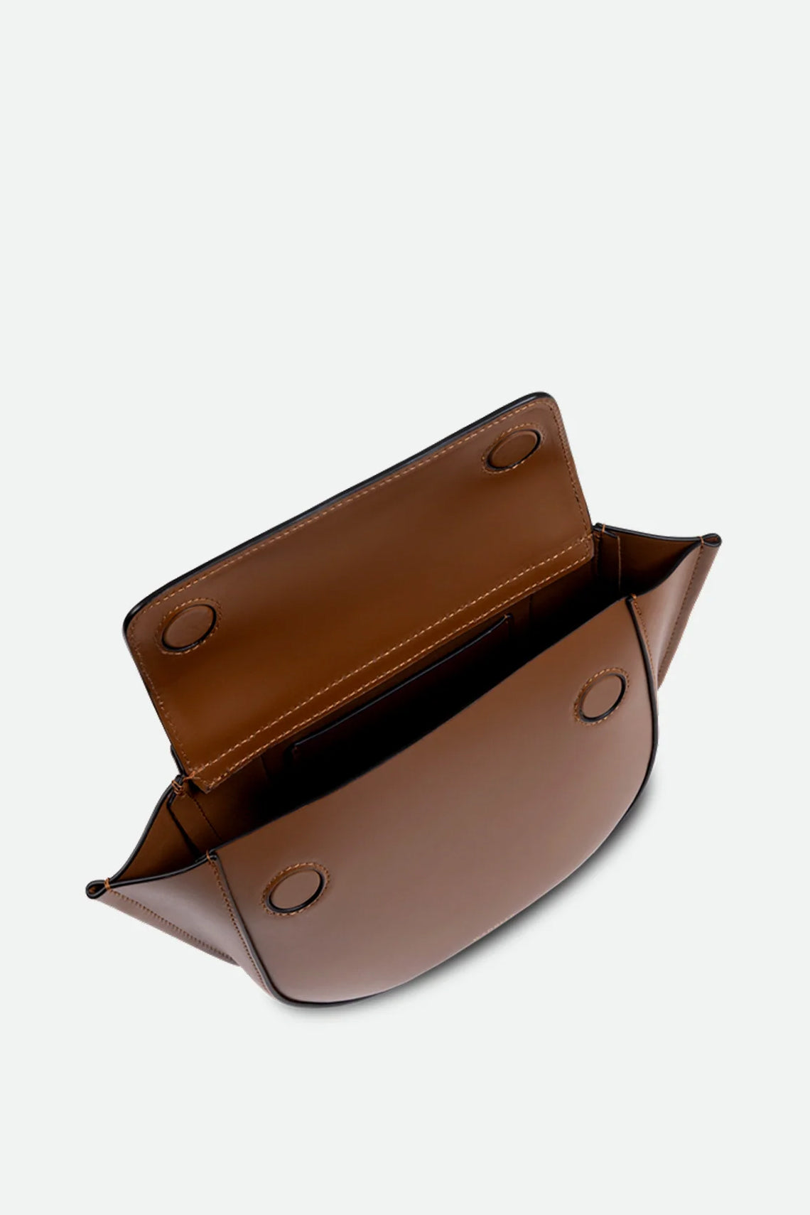 Hortensia Bag Mini, Saddle/Bamboo