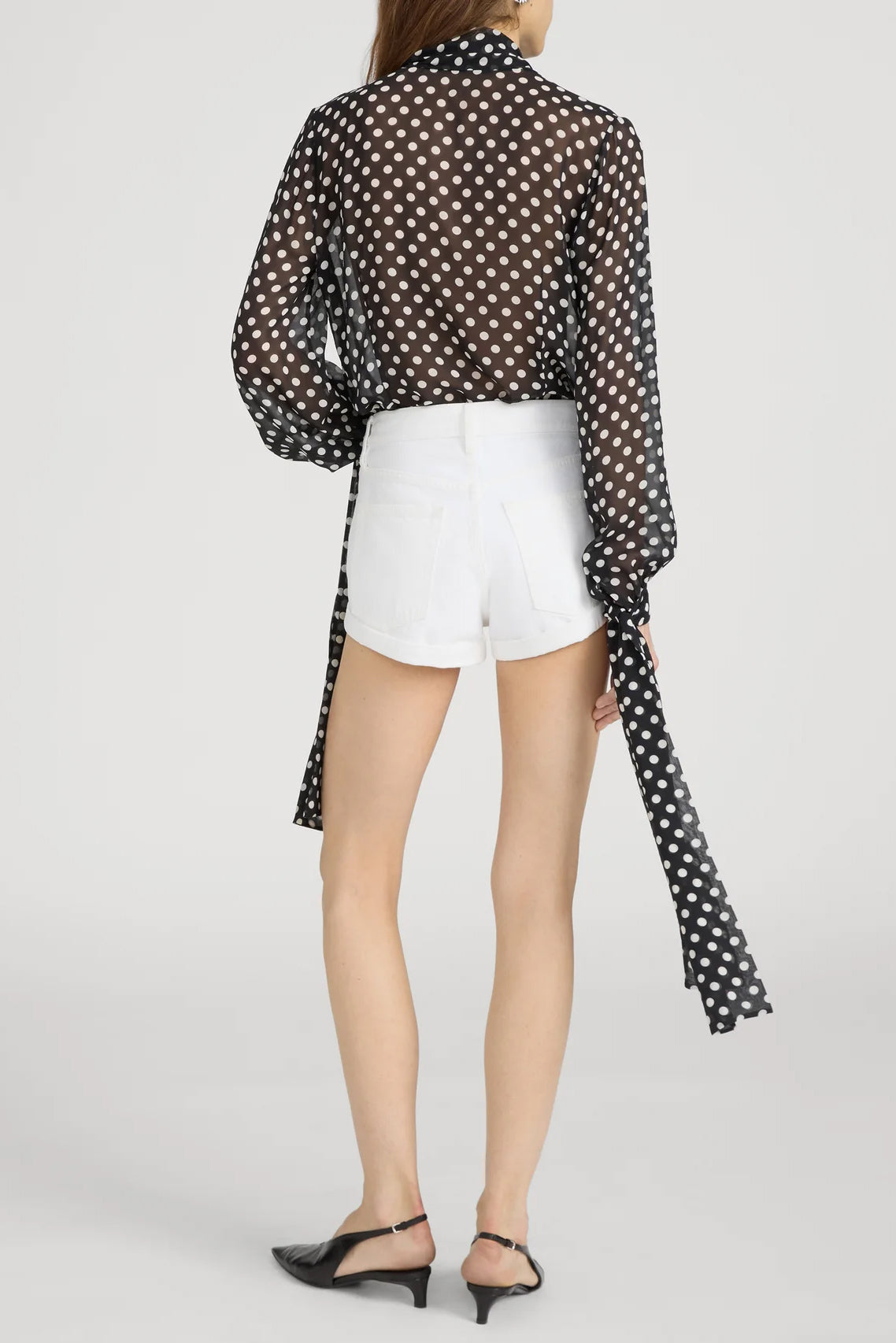 The Polka Dot Nouvelle Blouse