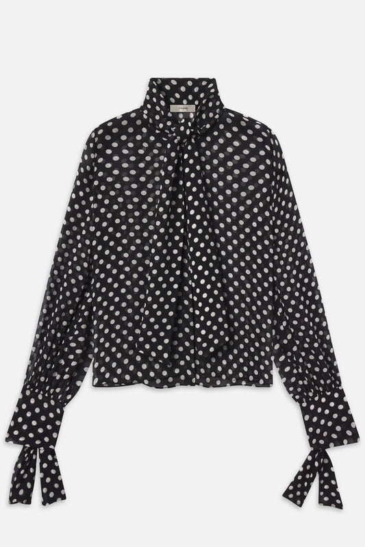 The Polka Dot Nouvelle Blouse
