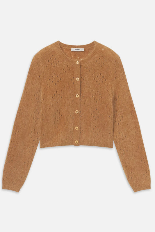 The Cashmere Airy Teddy Cardi