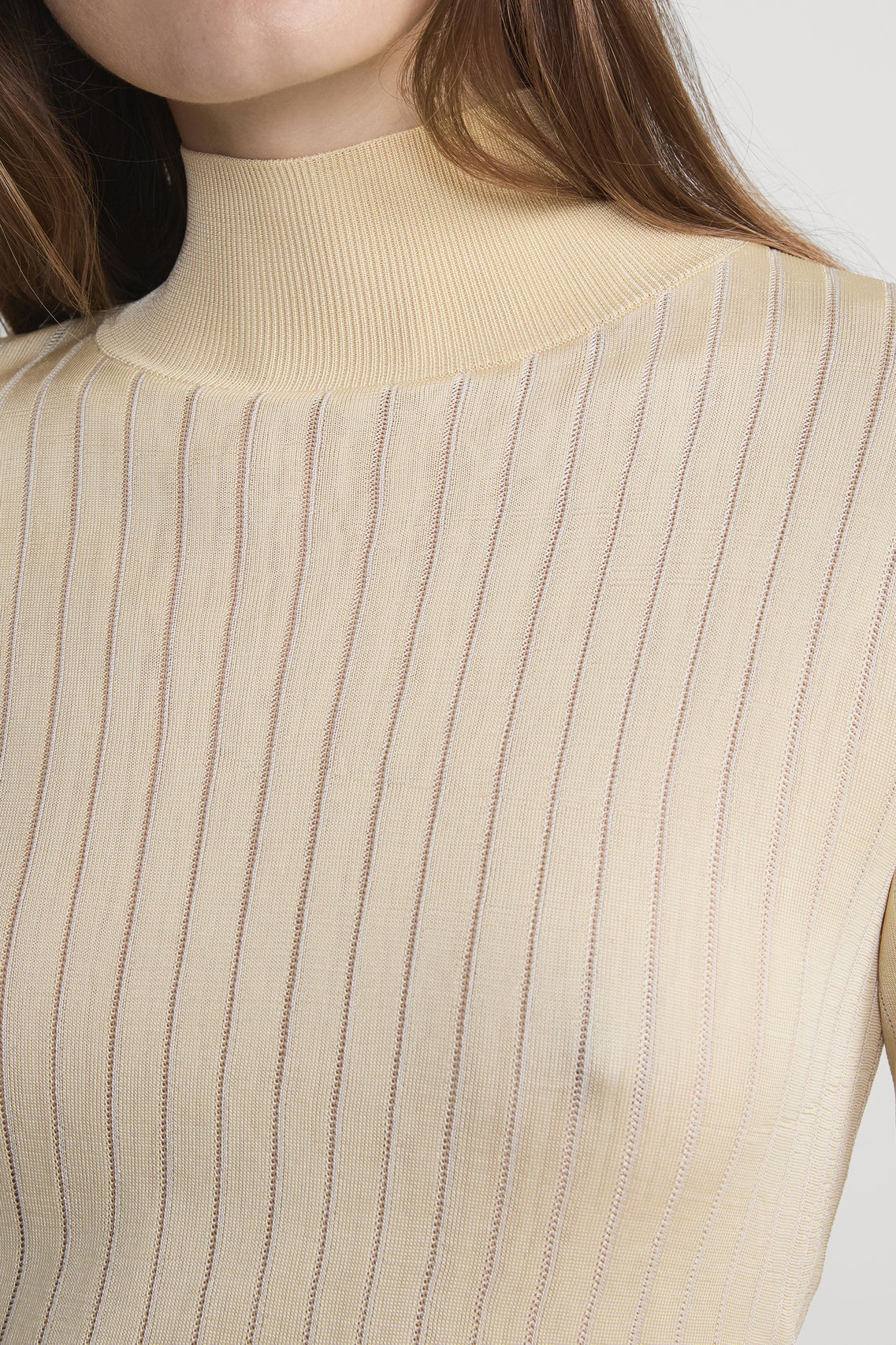 The Crop Fitted Turtleneck