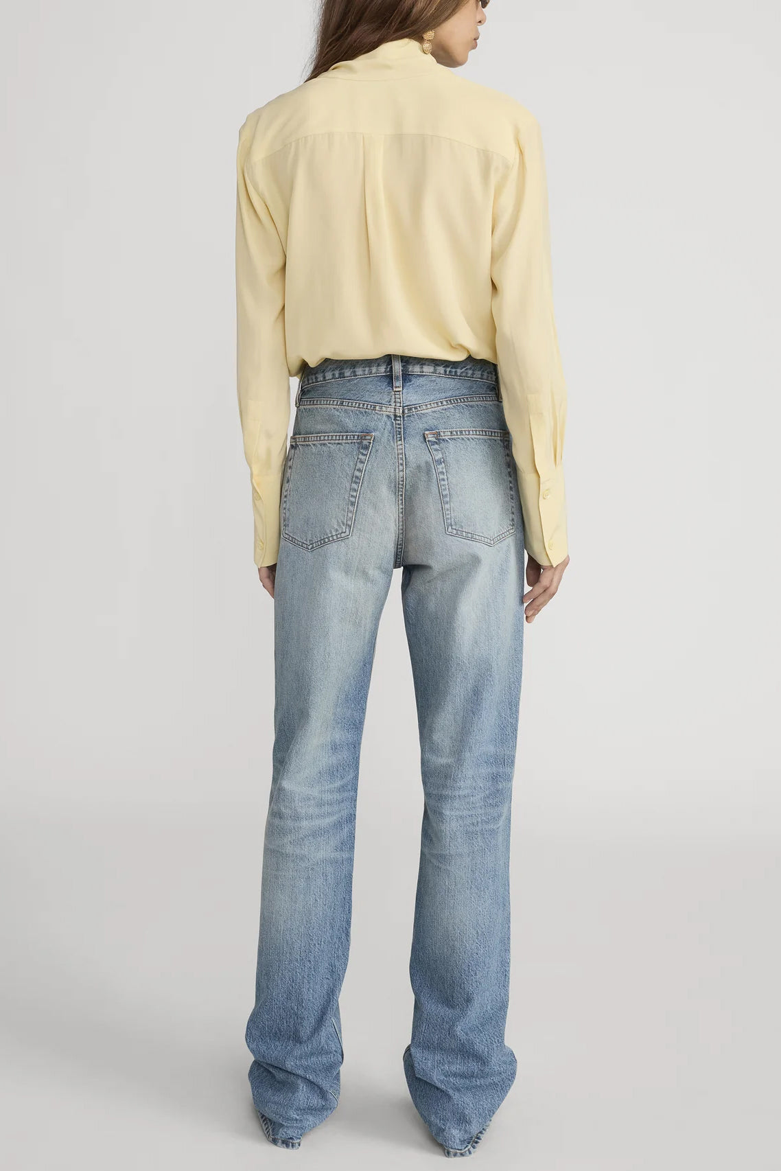 The Silk Modern Tie Blouse