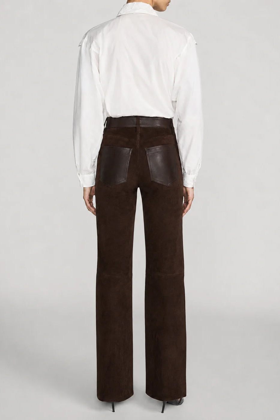 Suede Le Slim Palazzo Modernist Pocket