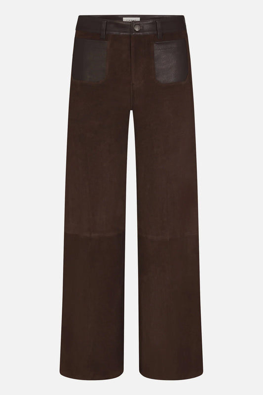 Suede Le Slim Palazzo Modernist Pocket