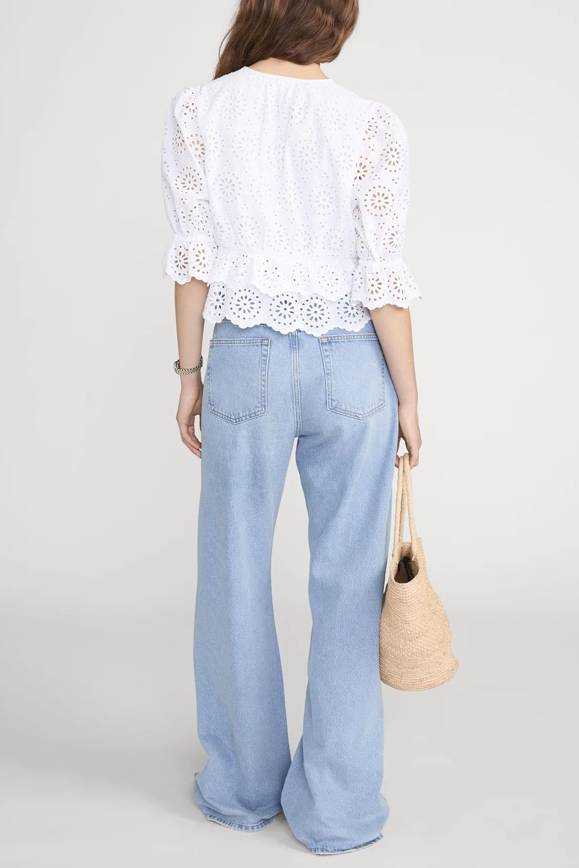 The Solstice Eyelet Blouse