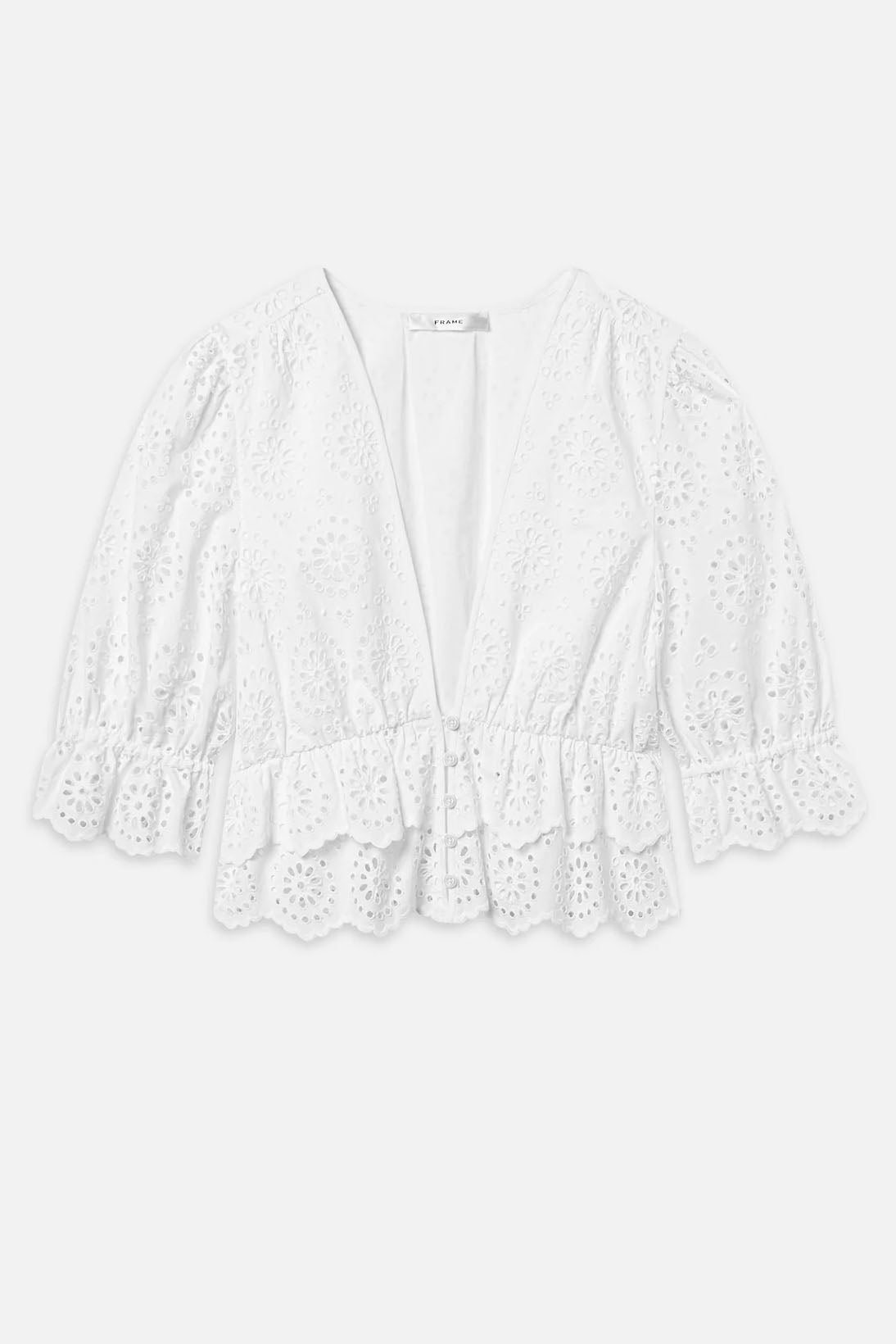 The Solstice Eyelet Blouse