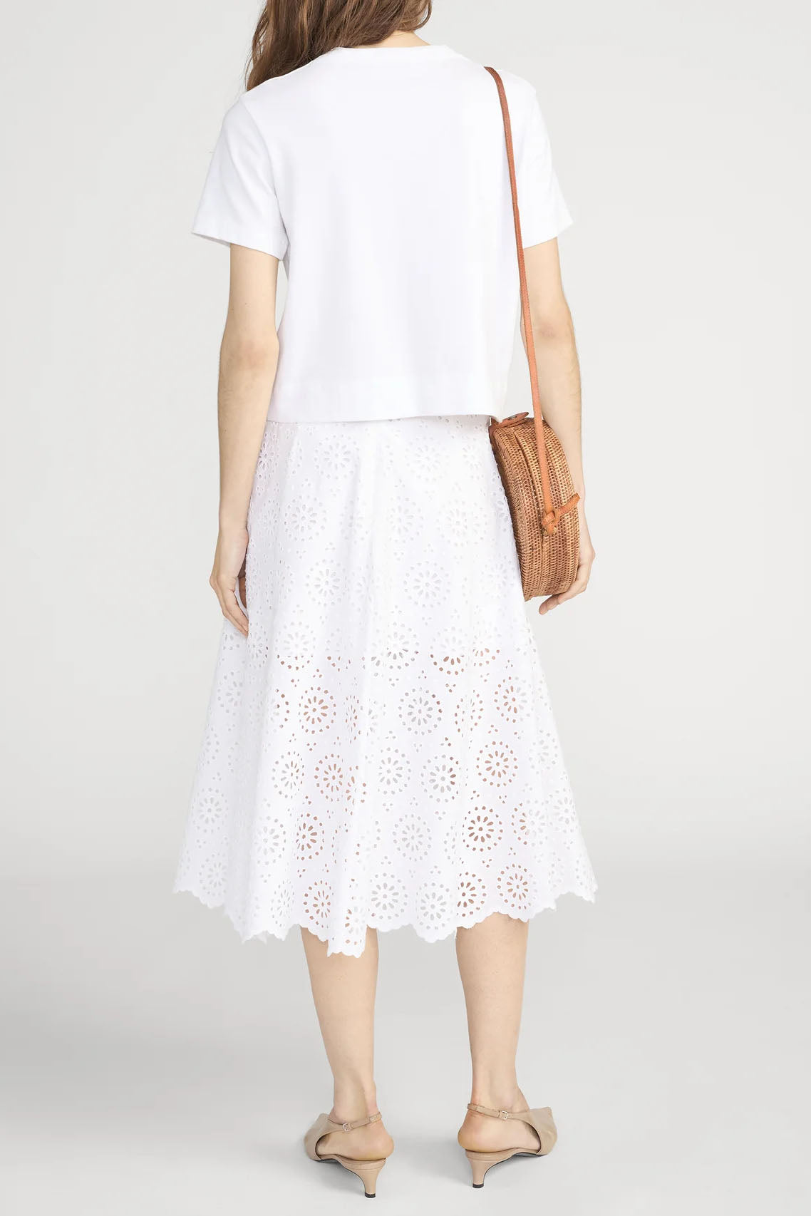 The Solstice Eyelet Skirt