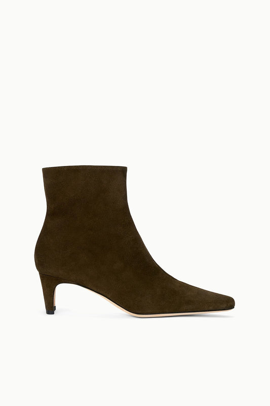 Wally Ankle Boot, Truffle Suede