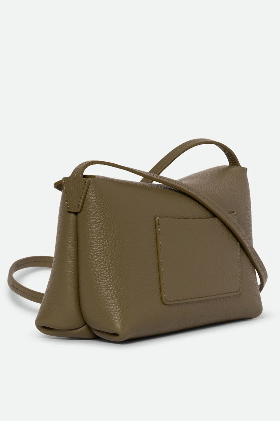 Penelope Slouch Mini Bag, Olive Crust