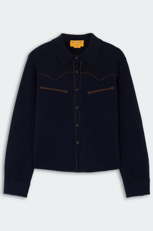 Cropped Western Shirt