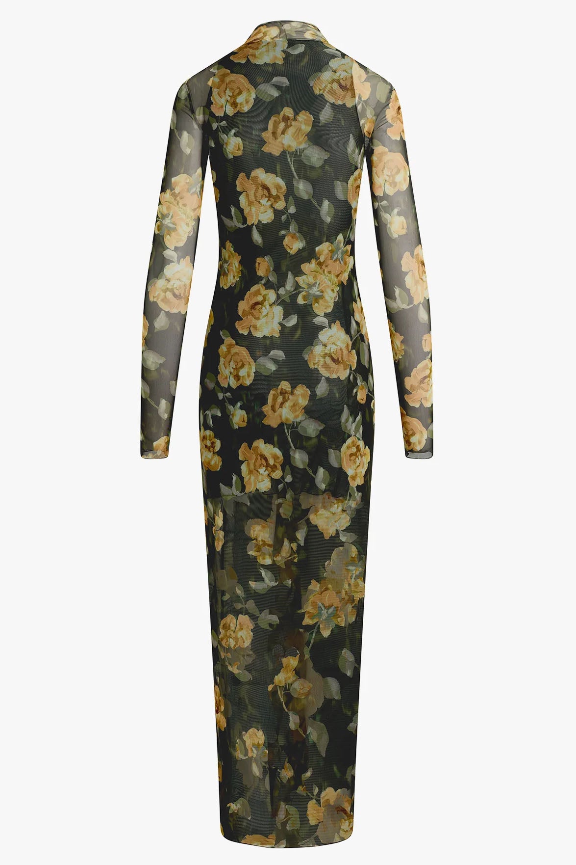 The Sheer Fantasy Dress, Golden Flowerbed