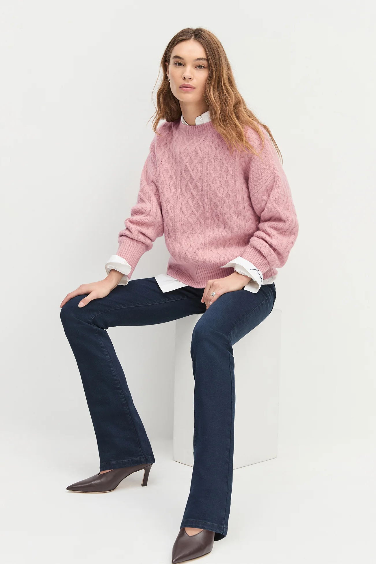 The Oversized Cable Sweater