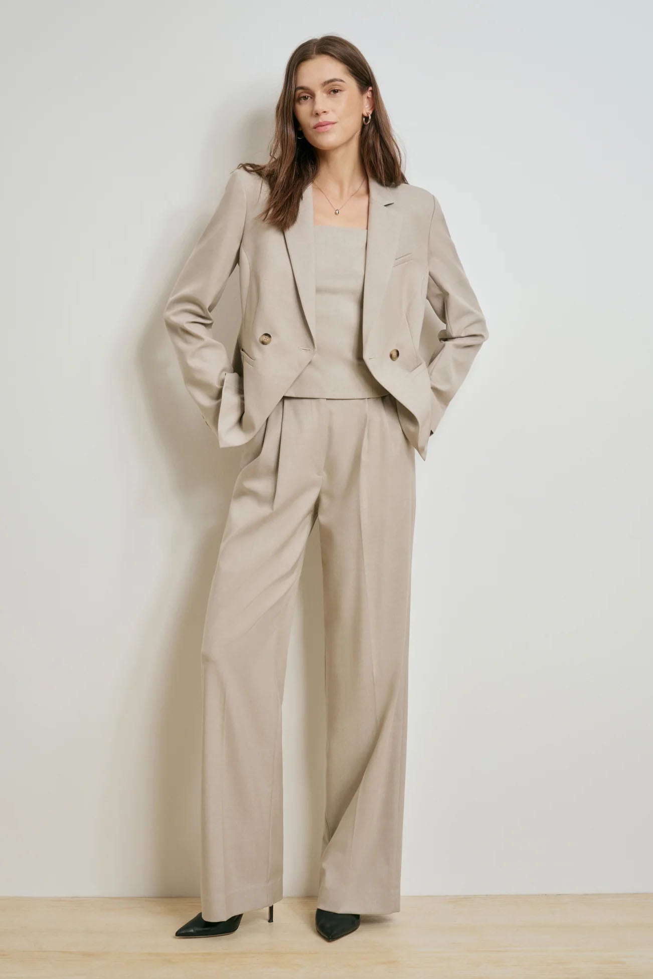 The Petite Favorite Pant, Khaki