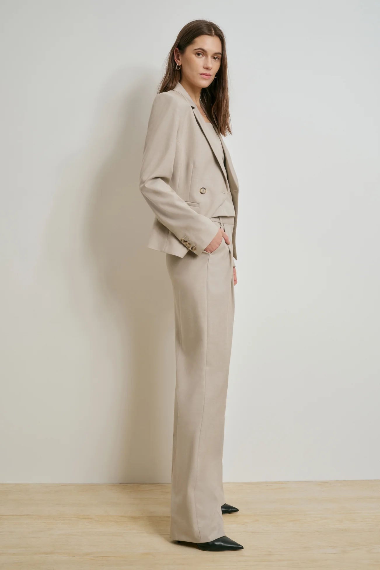 The Petite Favorite Pant, Khaki