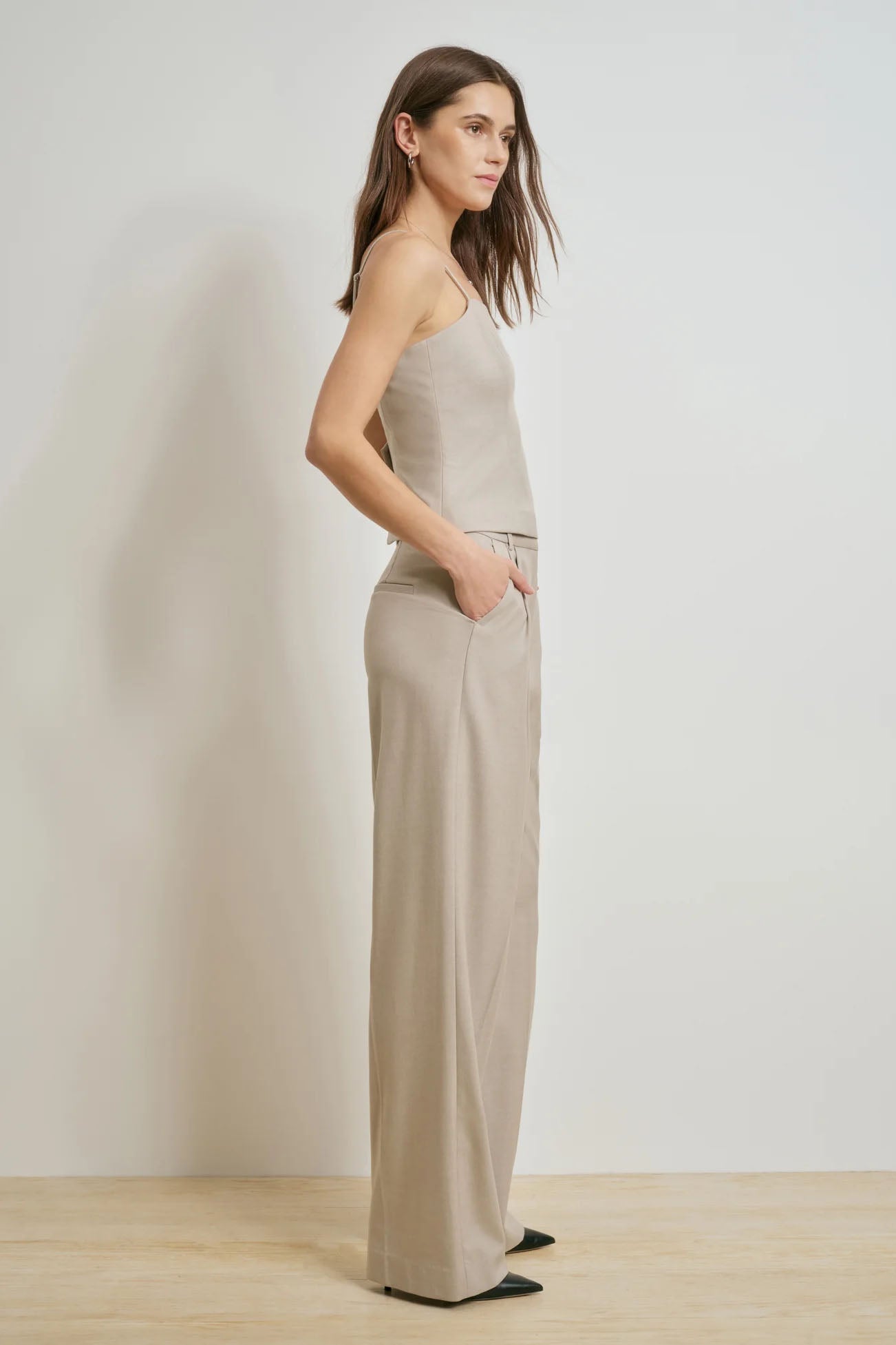 The Petite Favorite Pant, Khaki