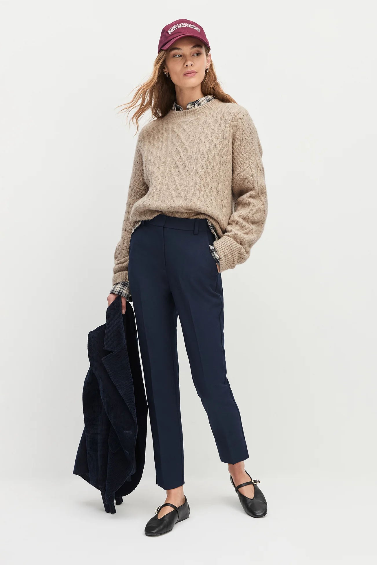 The Favorite Baseball Cap, Burgundy