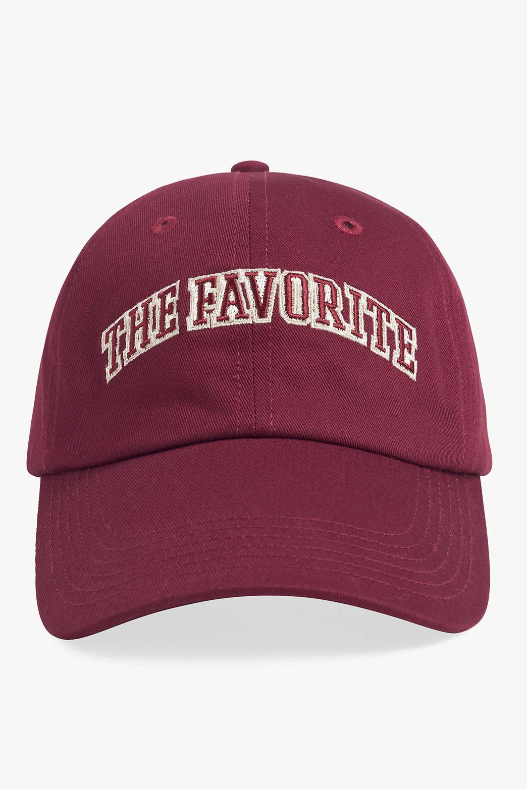 The Favorite Baseball Cap, Burgundy