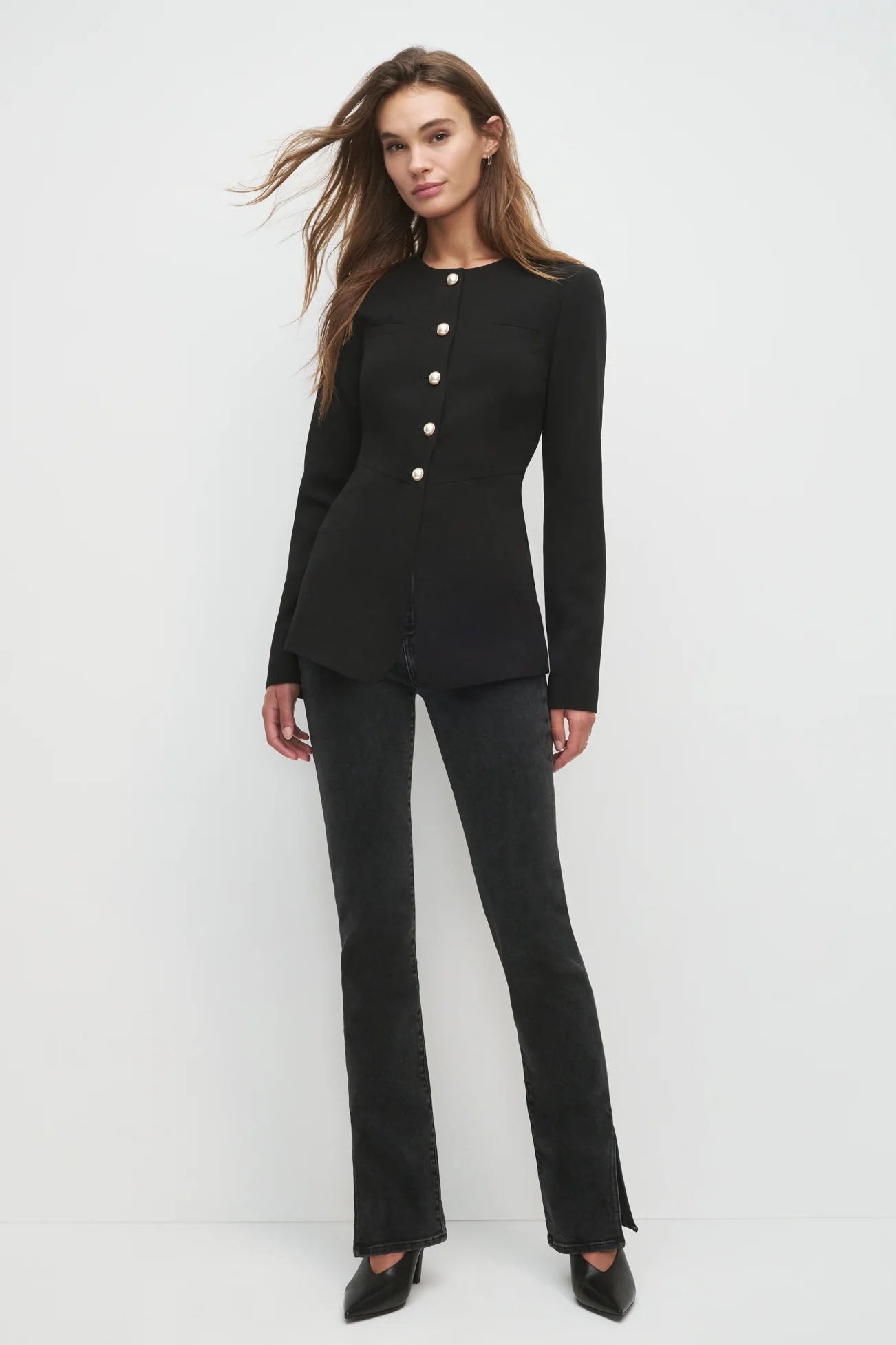 The Long Sleeve Clocking in Top