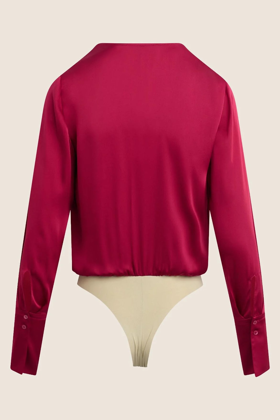 The Date Blouse, Raspberry