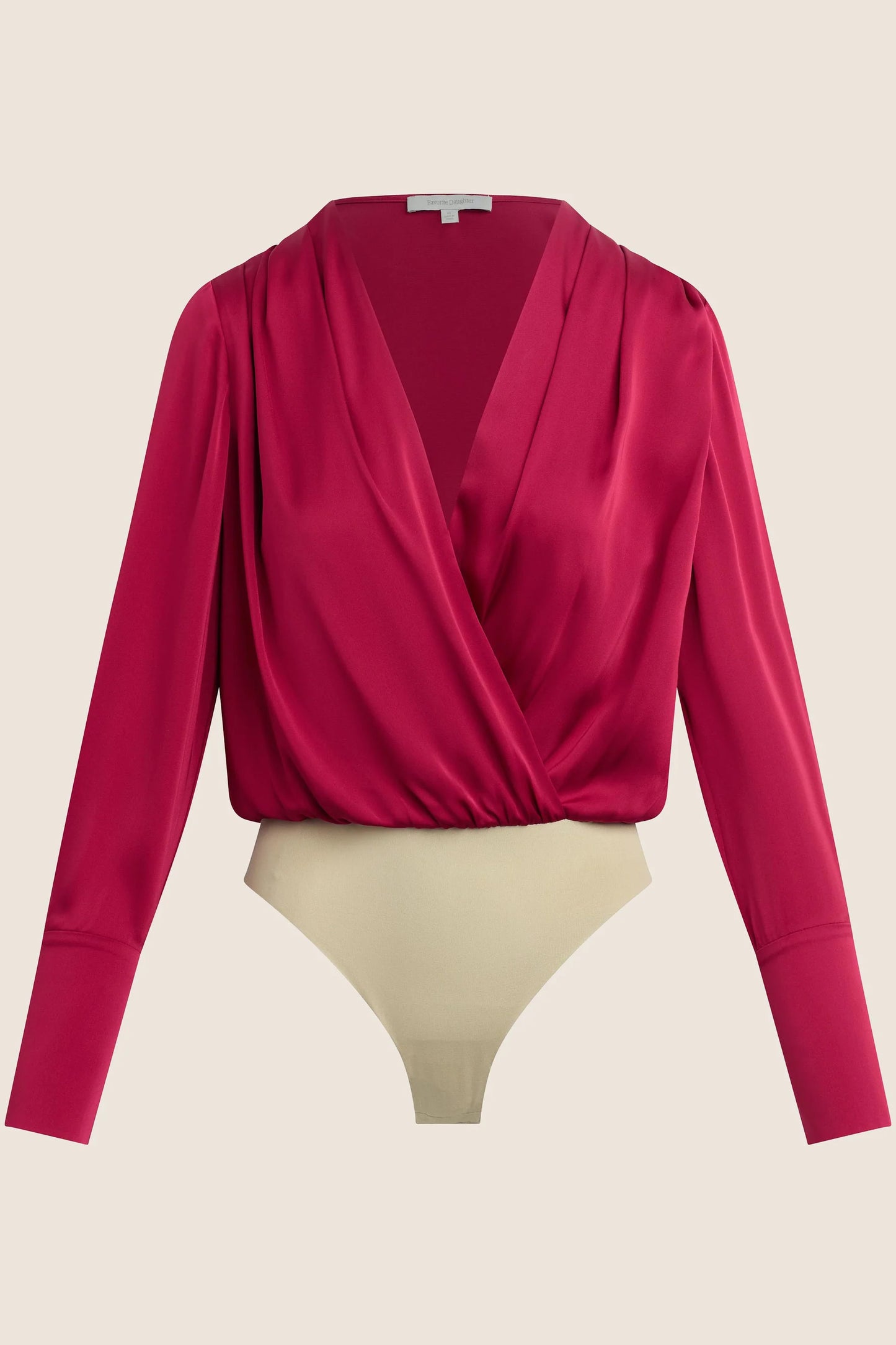 The Date Blouse, Raspberry