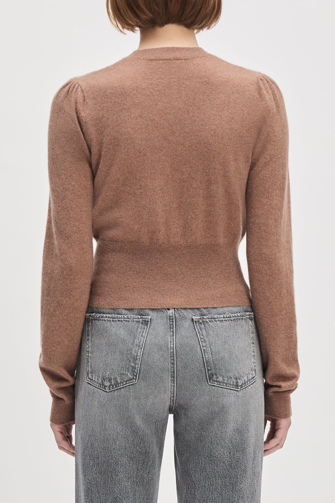 The Elena Long Sleeve Top, Mocha