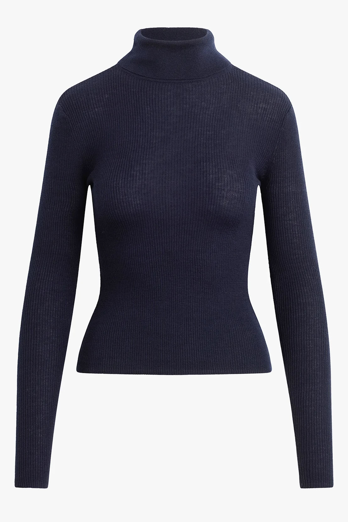 Amelia Long Sleeve Top, Navy