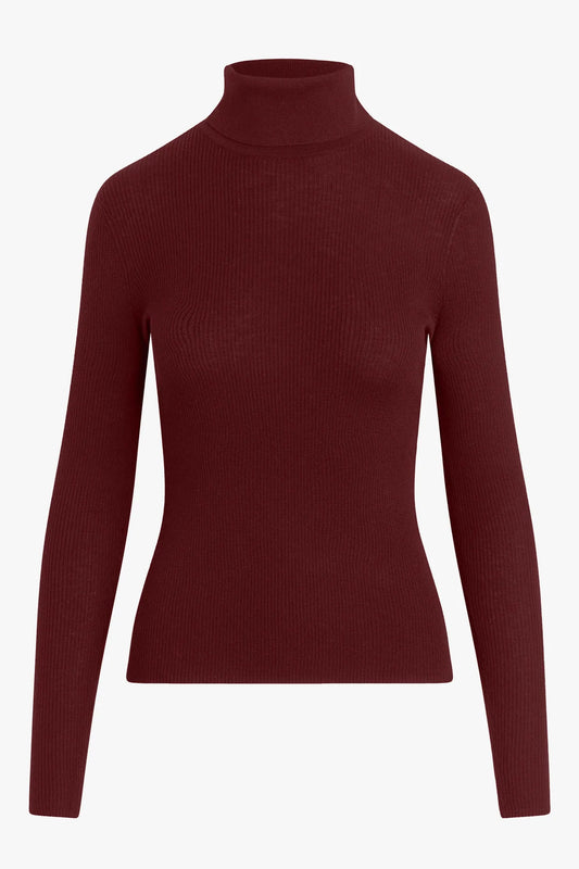 The Amelia Long Sleeve Top, Vino