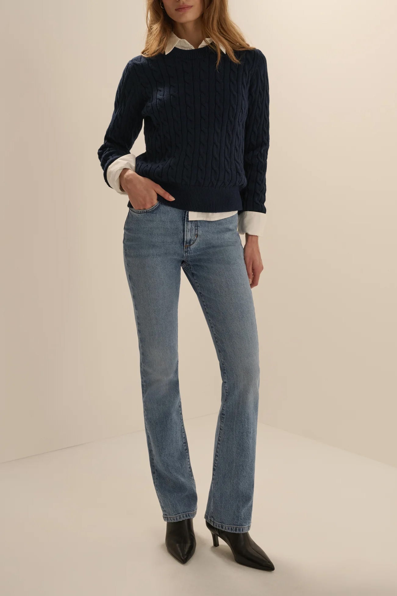 The Valentina Boot Super High Rise Boot, Geneva