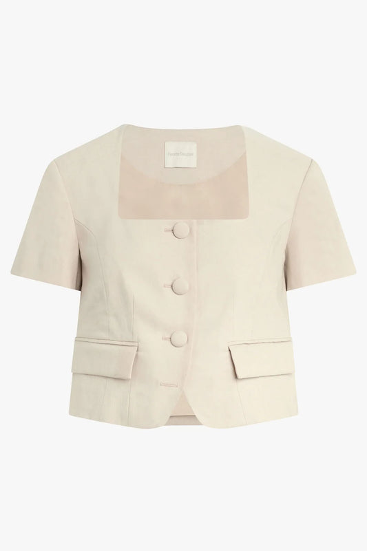 The Mayfair Linen Top